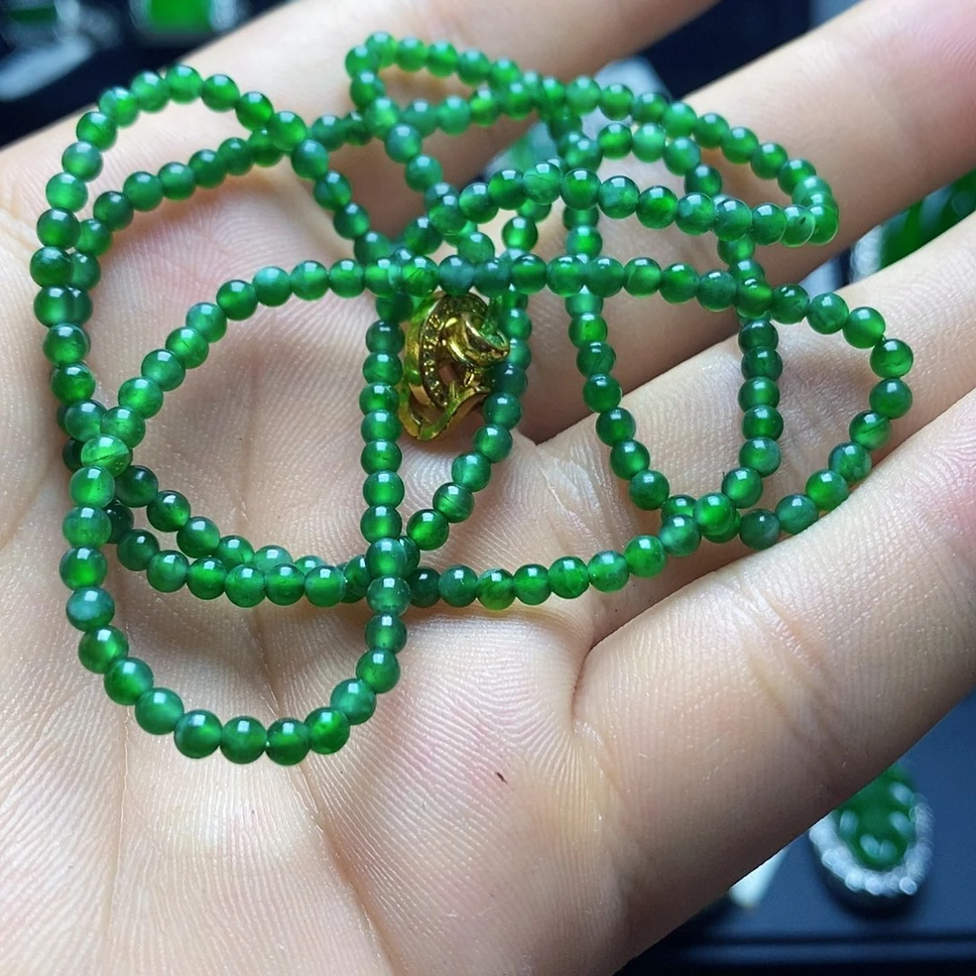未镶嵌戒指翡翠小米珠