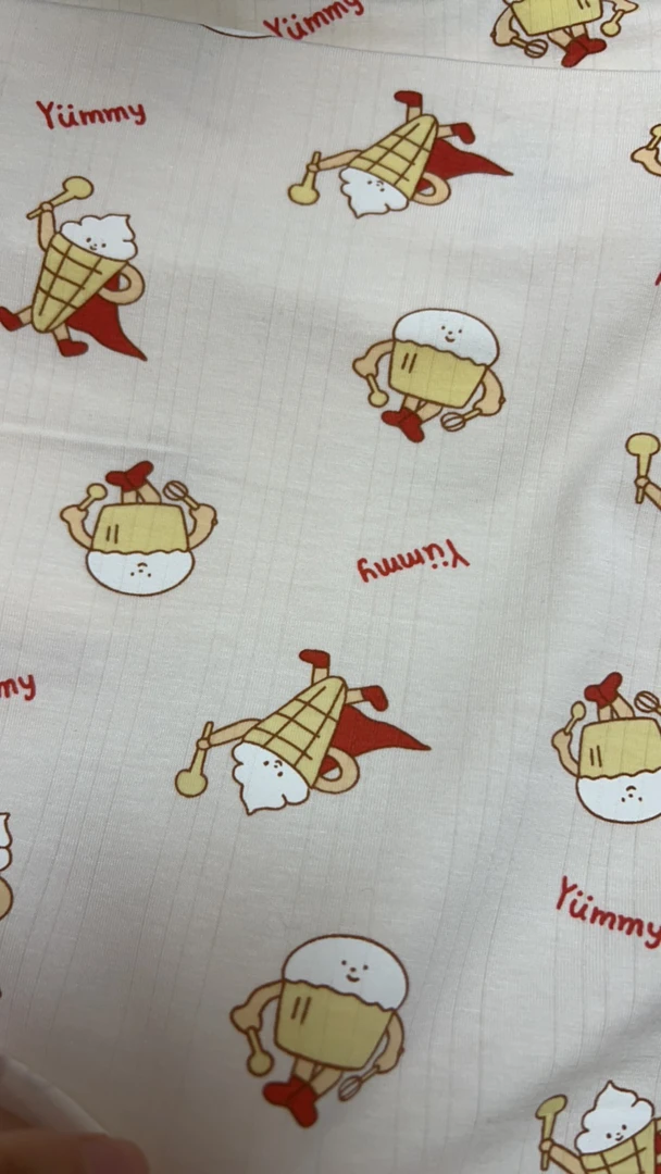 纯棉卡通印花布料全棉手工 DIY娃衣宝宝服装儿童床单被套棉布面料