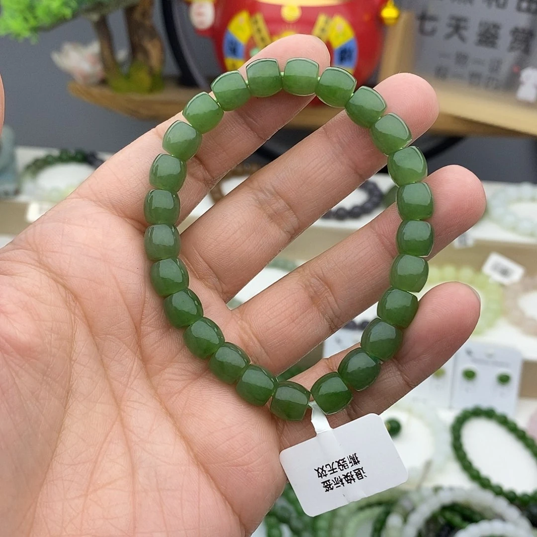和田玉手链未镶嵌