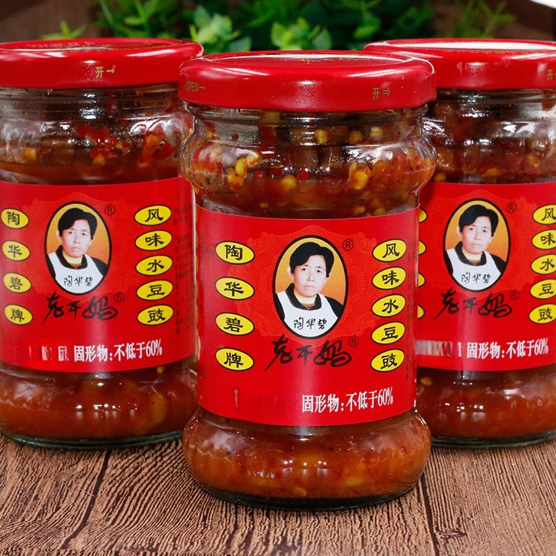 正宗老坛水豆鼓 贵州特产香辣水酱豆 老干妈风味水豆豉麻辣蘸水