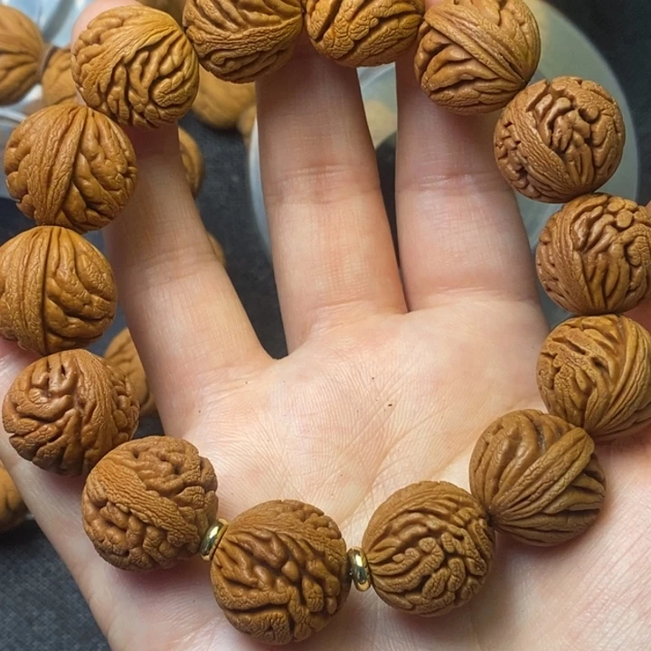 桃核吊坠秦岭山野生桃核