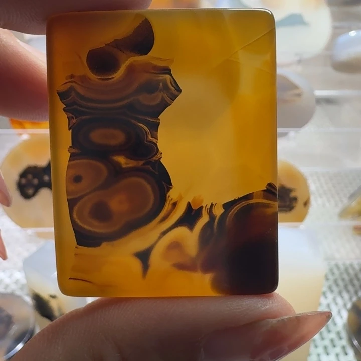 玛瑙/玉髓未镶嵌项链
