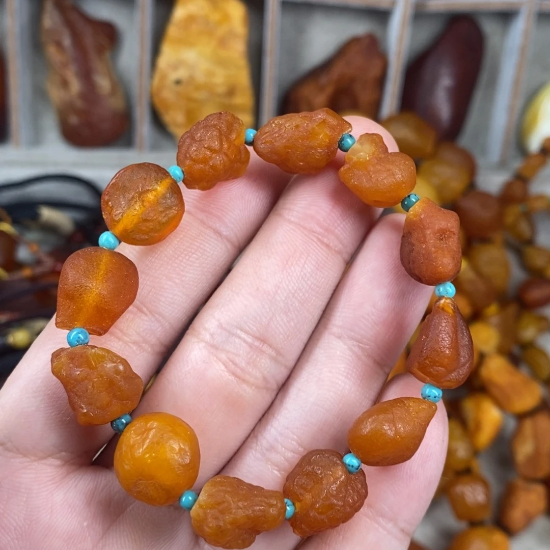 琥珀未镶嵌珠宝奇石