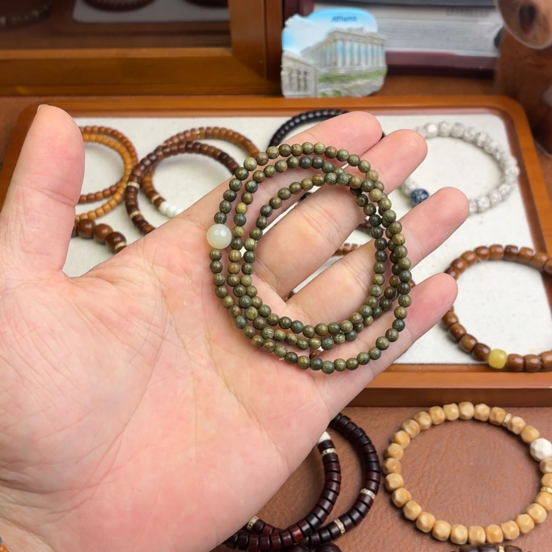维腊木（绿檀）手串/手链