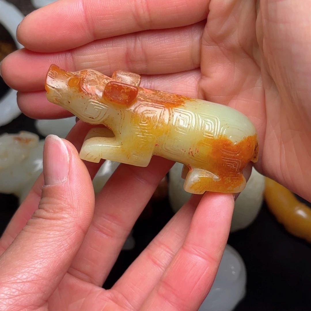 和田玉挂件未镶嵌