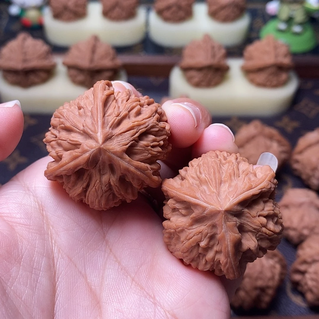 文玩核桃吊坠全品文山三棱35尺