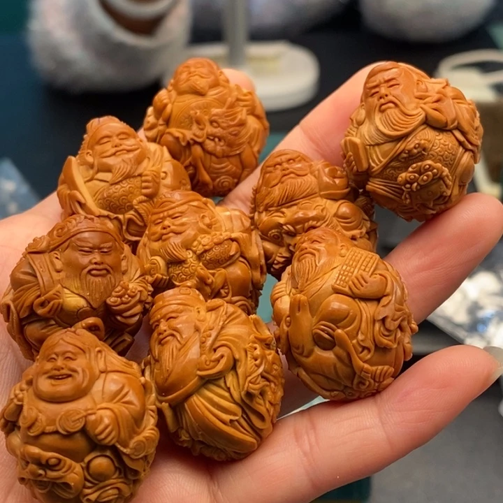 橄榄核手串/手链九路财神