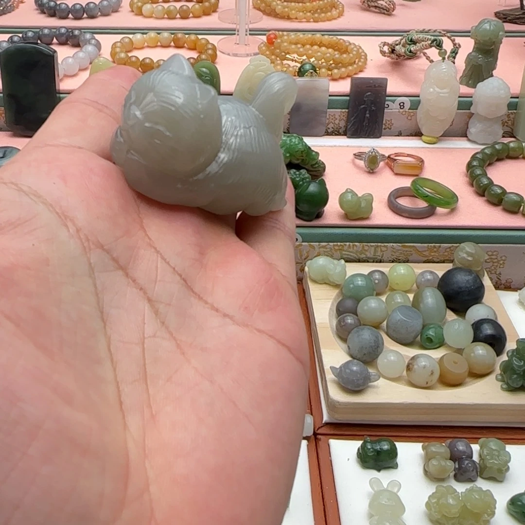 和田玉未镶嵌吊坠(不含链)