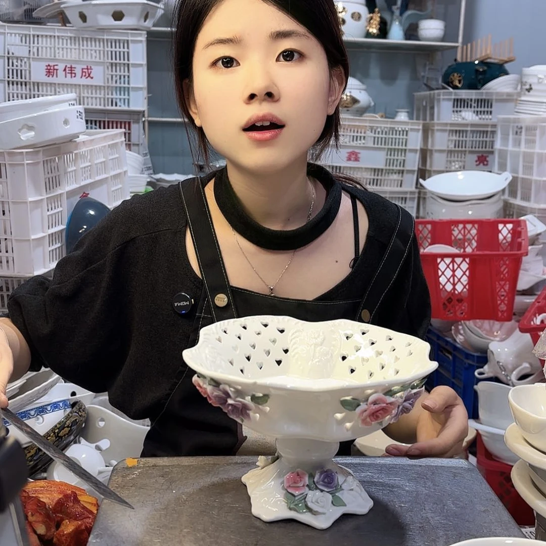 盘微瑕产品………捏花一个