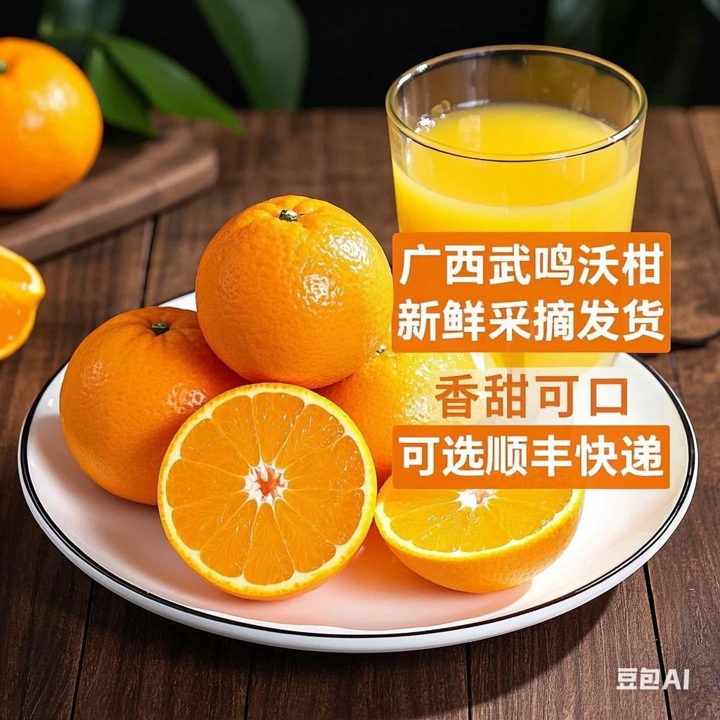 广西沃柑武鸣新鲜水果口感现摘现发自然成熟5斤/10斤一级老人孕妇