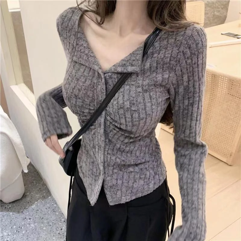 【A101-A180】针织长袖女蕾丝气质时尚短款空调衫外搭防晒罩衫上衣