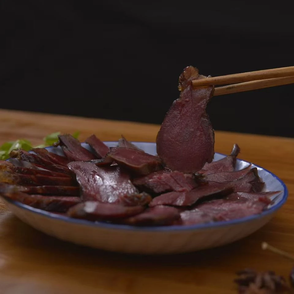 雪吖家土猪腊猪舌