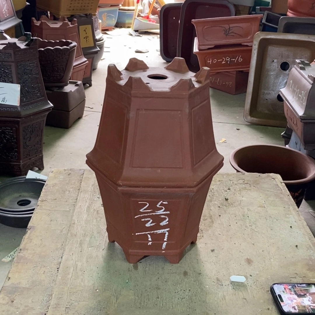 紫砂花盆紫砂紫砂