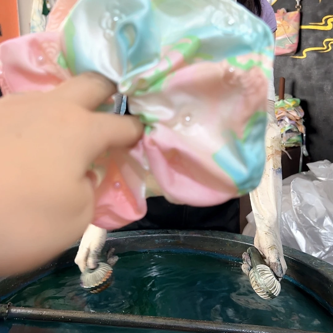286精品圆饼发圈手作