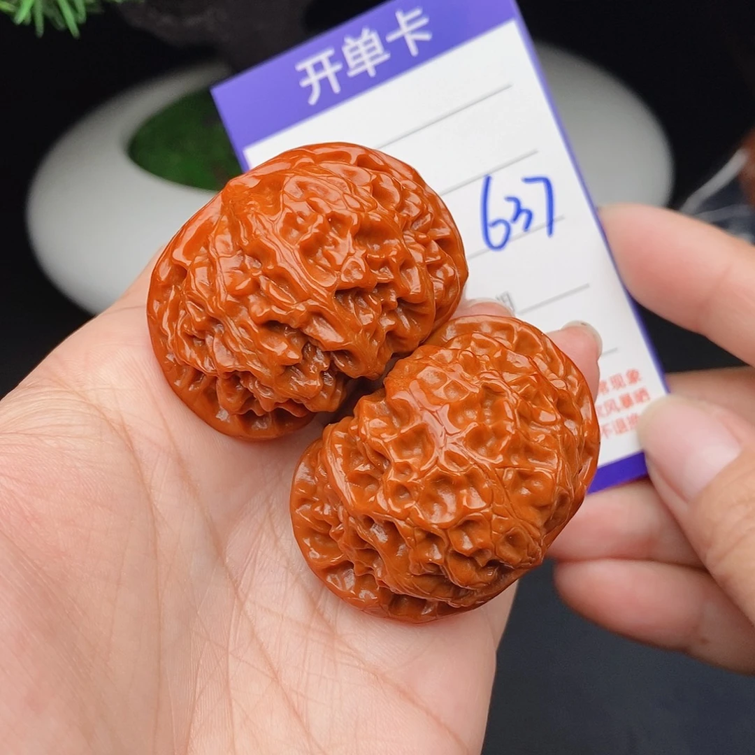 文玩核桃把件43宫灯637