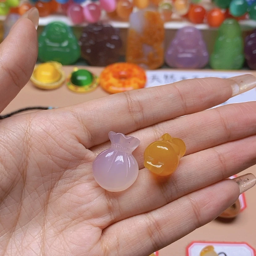 【闪购商品】玛瑙/玉髓颈饰未镶嵌静**语