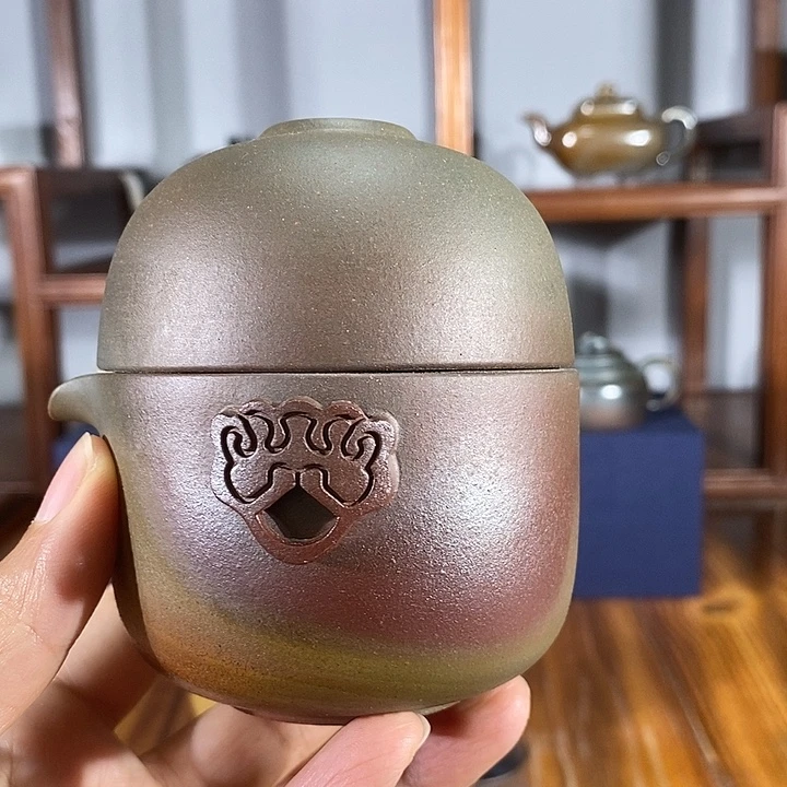 茶壶紫砂160cc快客 底槽清