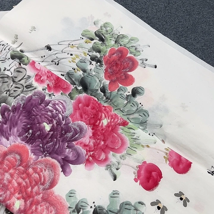 国画纯手绘作品图