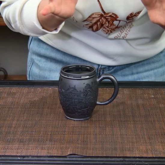 茶杯紫砂高货放漏