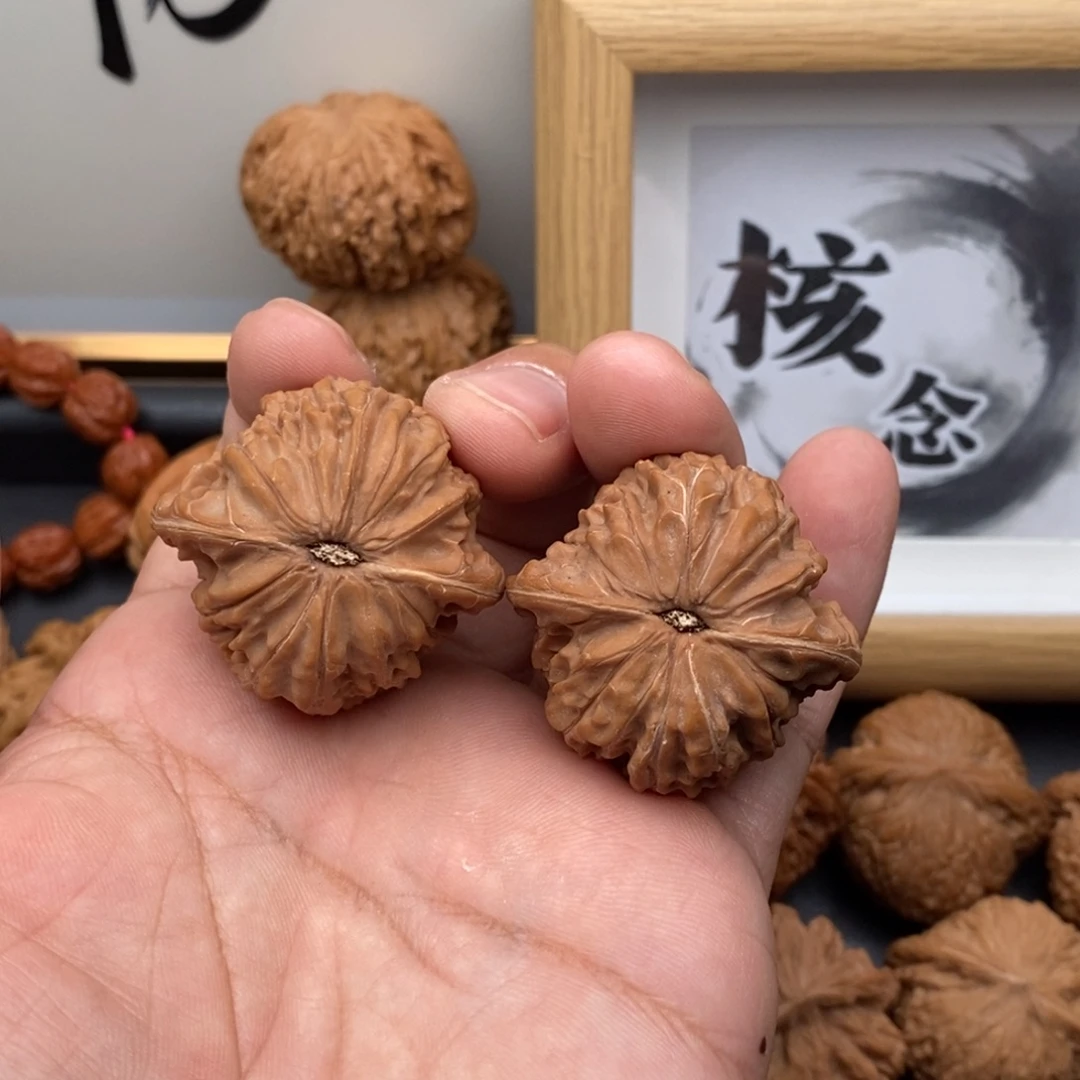 吊坠文玩核桃38山地磨盘