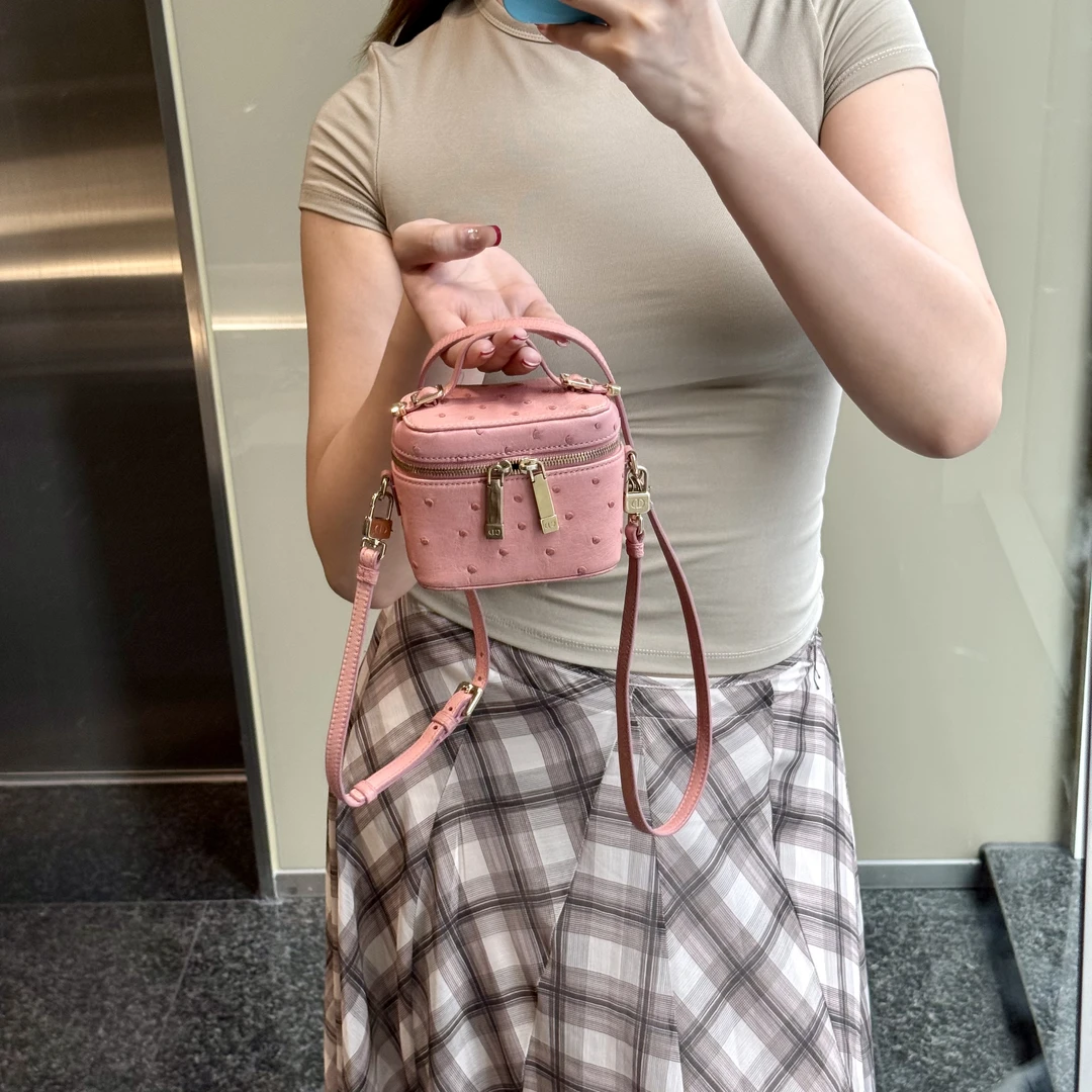 95新 DIOR/迪奥 迷你小盒子包手提斜挎包