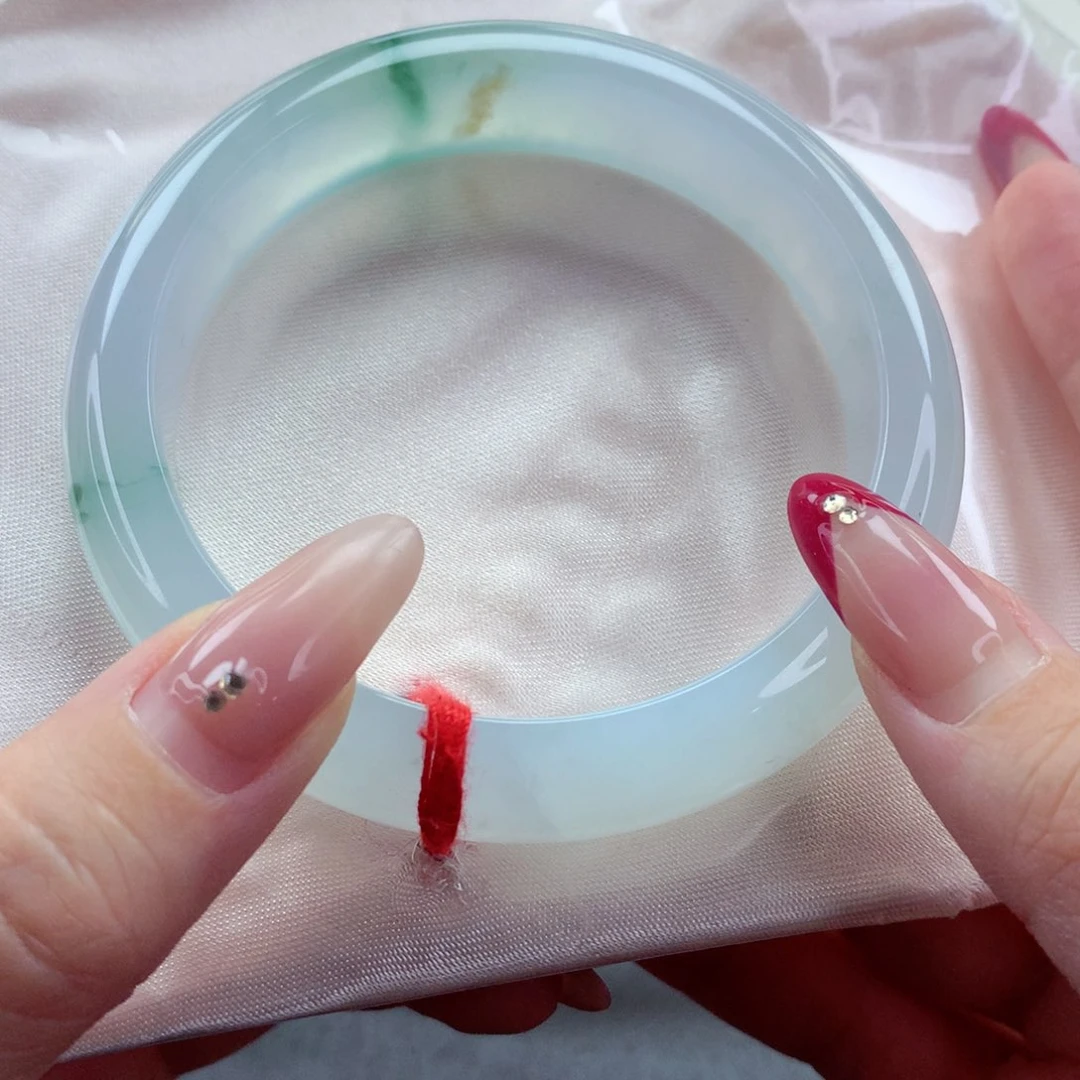 未镶嵌手镯翡翠9915小万战斗机 种老肉细 0毛孔 完美