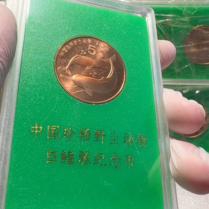 其他普通金属人行盒，白鳍豚币
