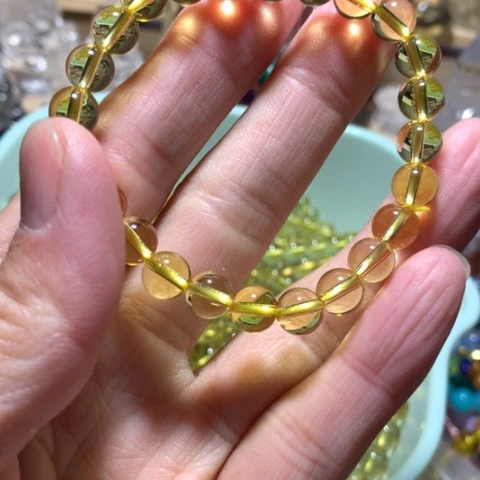 水晶手串未镶嵌糖**！8mm手串