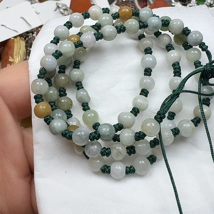 翡翠未镶嵌项链翡翠