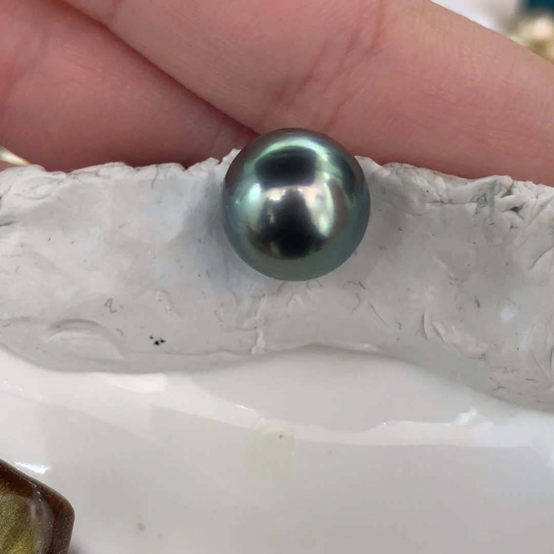 定制海水珍珠未镶嵌裸珠大溪地12-13