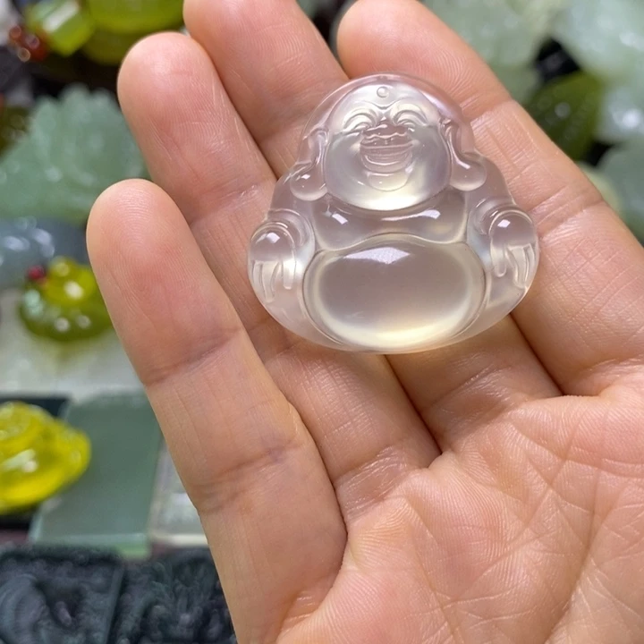 北***岫玉未镶嵌岫玉颈饰