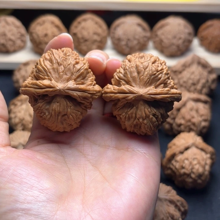 文玩核桃吊坠42白狮子