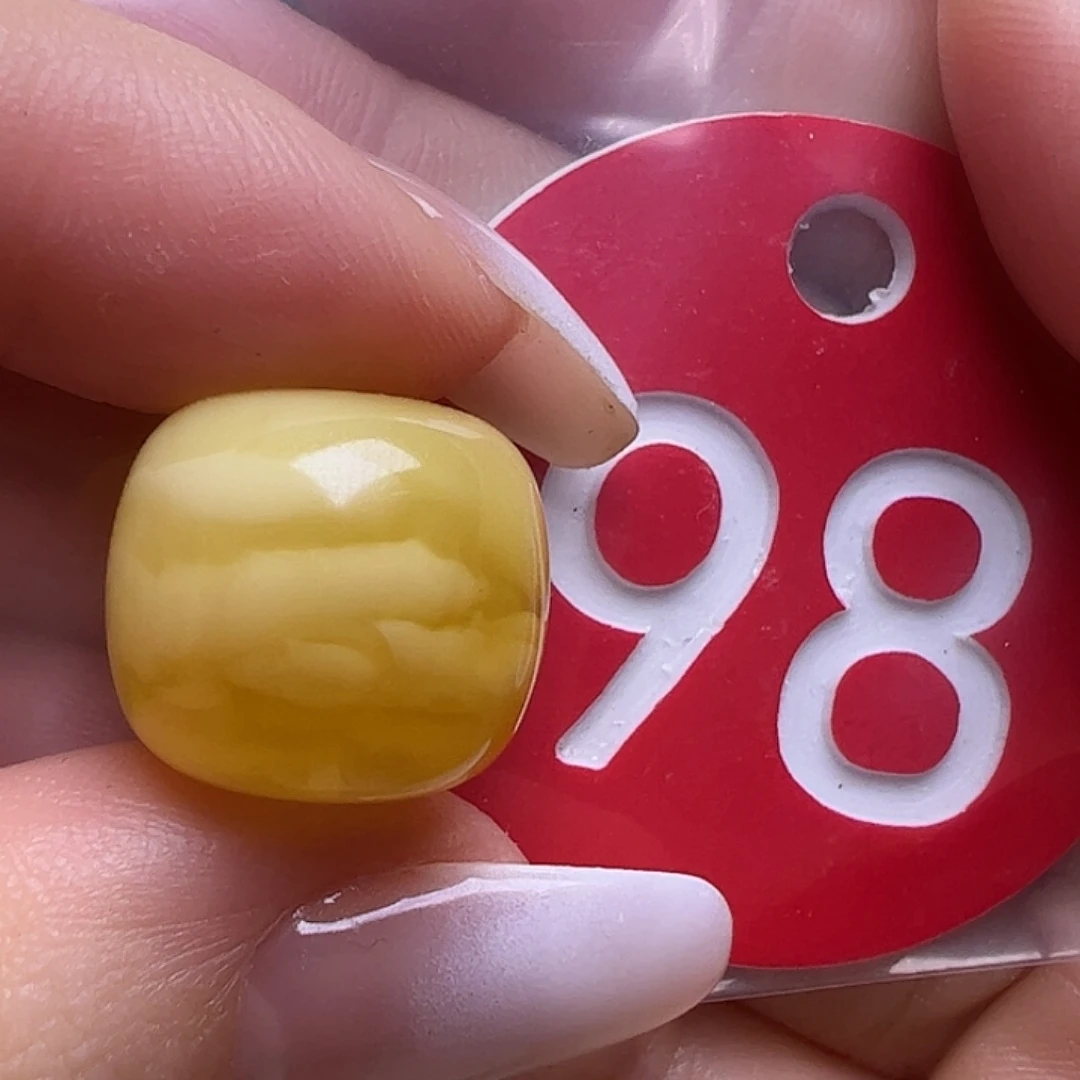 裸石蜜蜡未镶嵌不*糖14.5mm老型