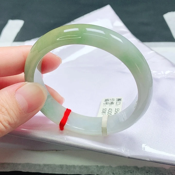 翡翠未镶嵌手镯手镯55