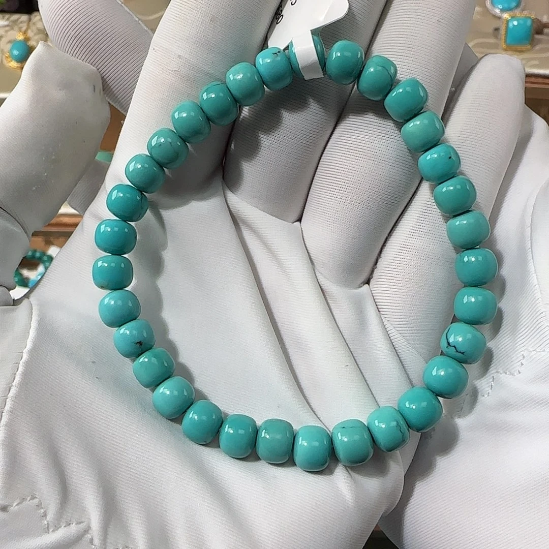 绿松石未镶嵌6mm➕手串