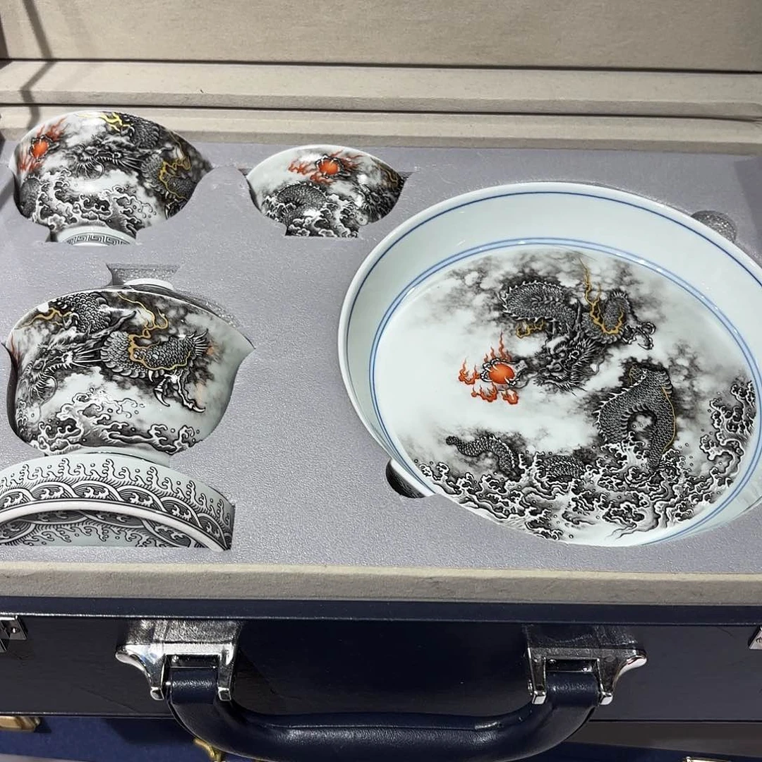 瓷片景德镇瓷器艺术半手