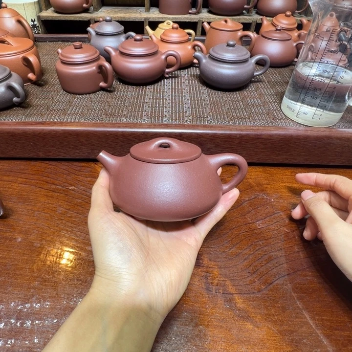 紫砂茶壶宜兴紫砂半手工艺