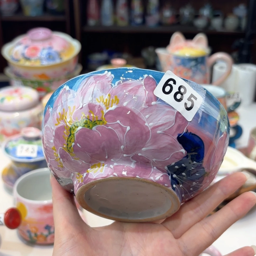 景德镇手绘高温釉下彩陶瓷茶具