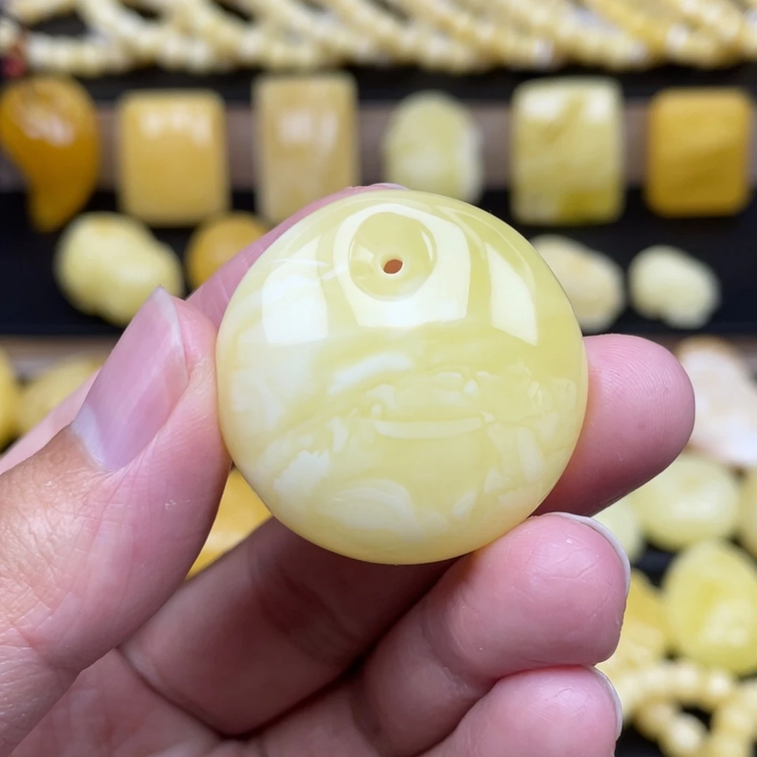 琥珀未镶嵌裸石琥珀蜜蜡