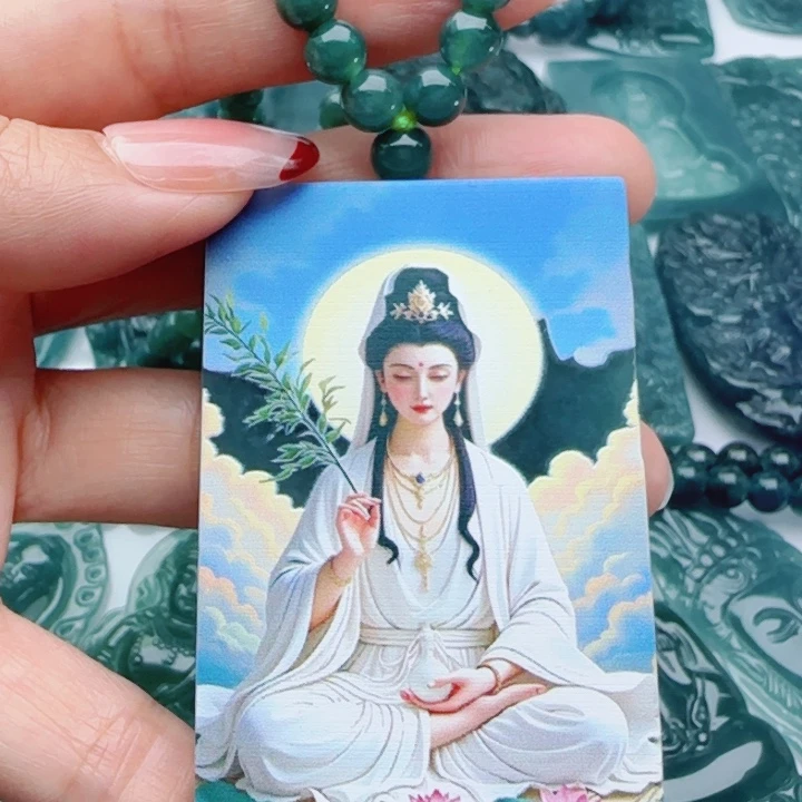 翡翠未镶嵌颈饰多样性发货天然A货翡翠