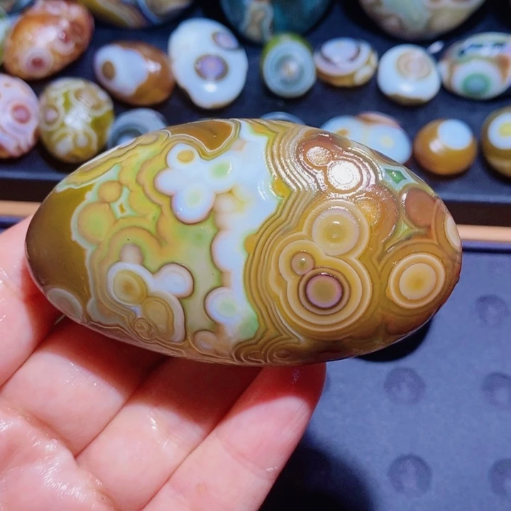 未镶嵌玛瑙/玉髓珠宝半成品19