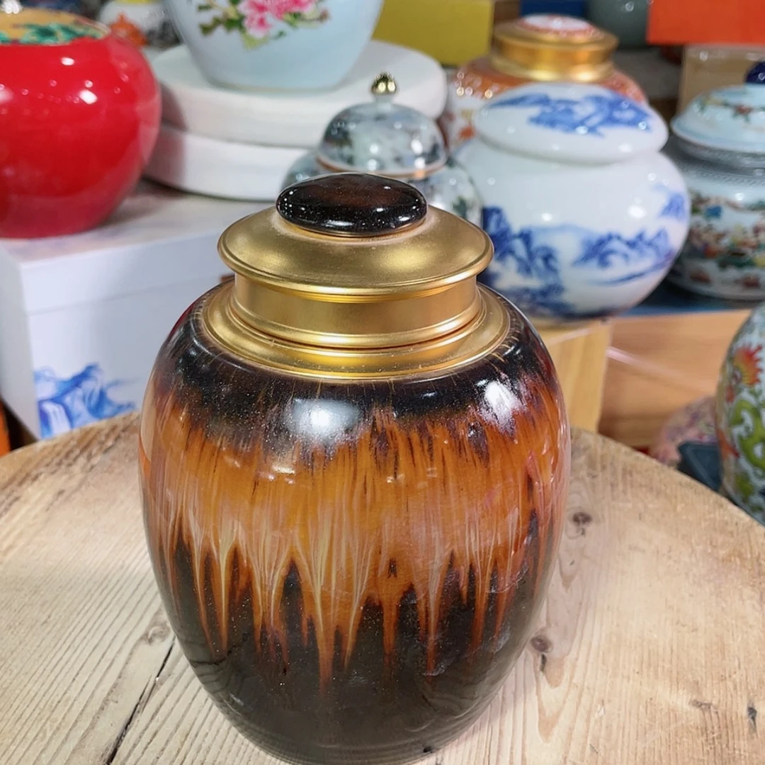 【闪购商品】罐陶瓷茶叶罐密封罐