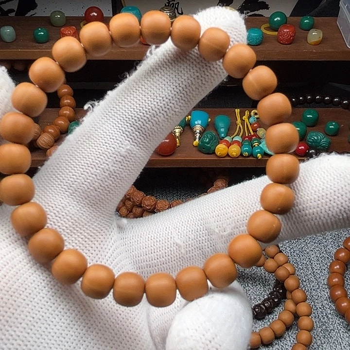 S***s手串猴头核桃黑8文玩8.5