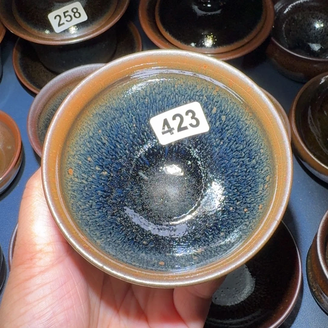 小雨茶盏手工柴烧