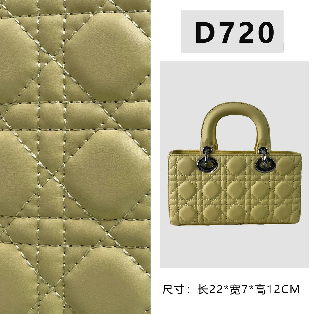 【D720】按编号拍尺寸22*12.5*7cm新款女包黄色