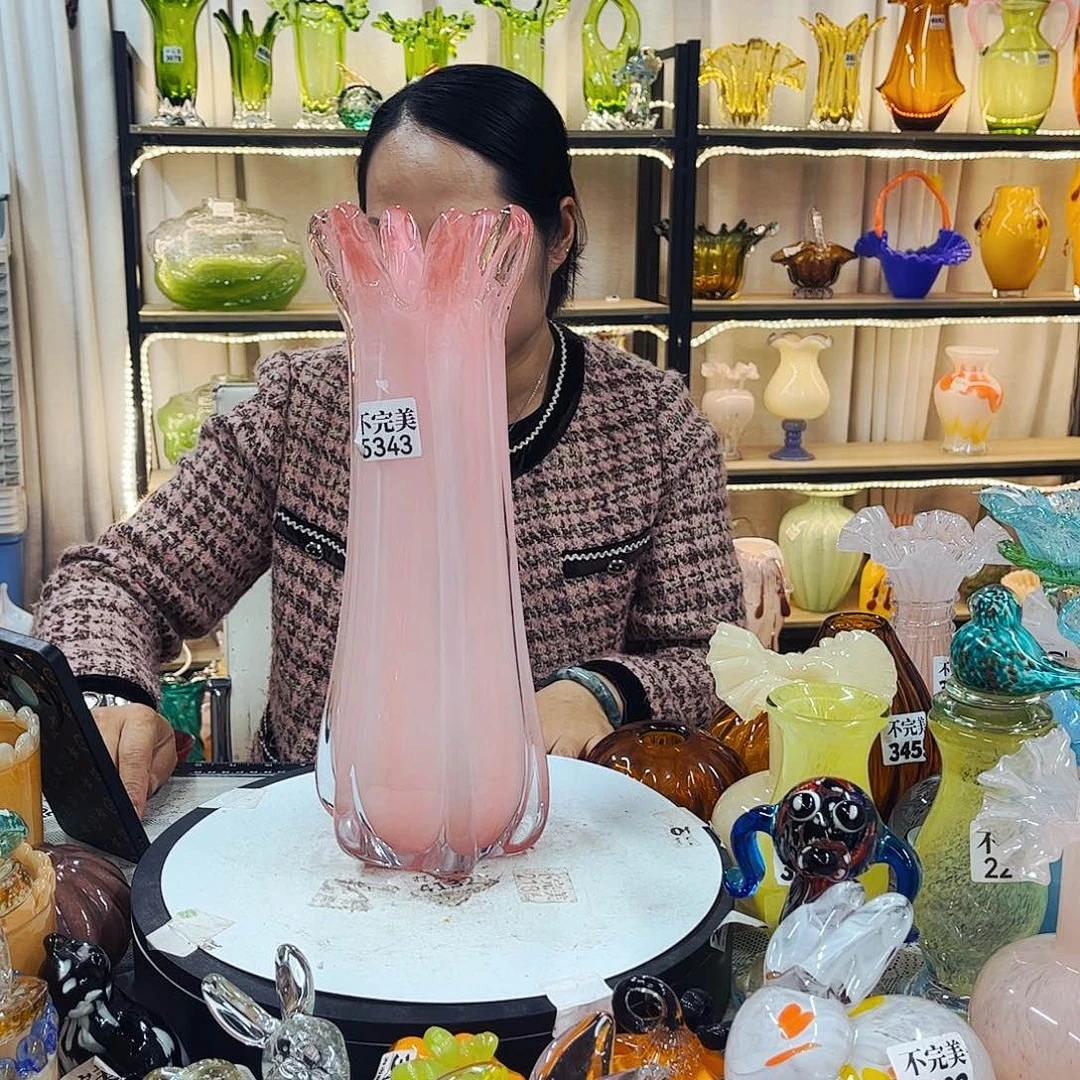 5343 家悦美居琉璃摆件不完美