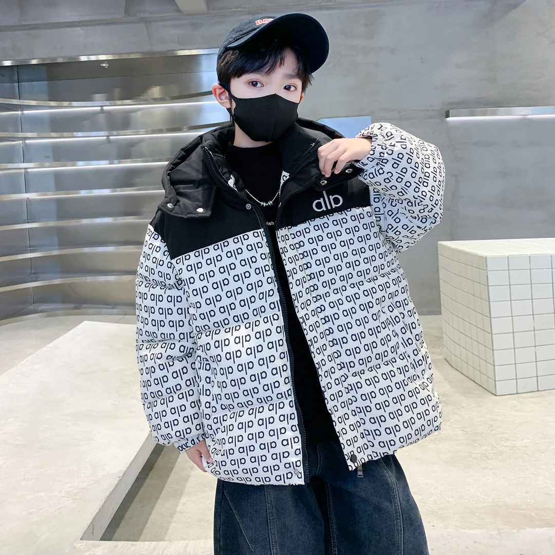 童装男童棉衣冬装2025新款洋气韩版棉服外套冬季衣服儿童棉袄