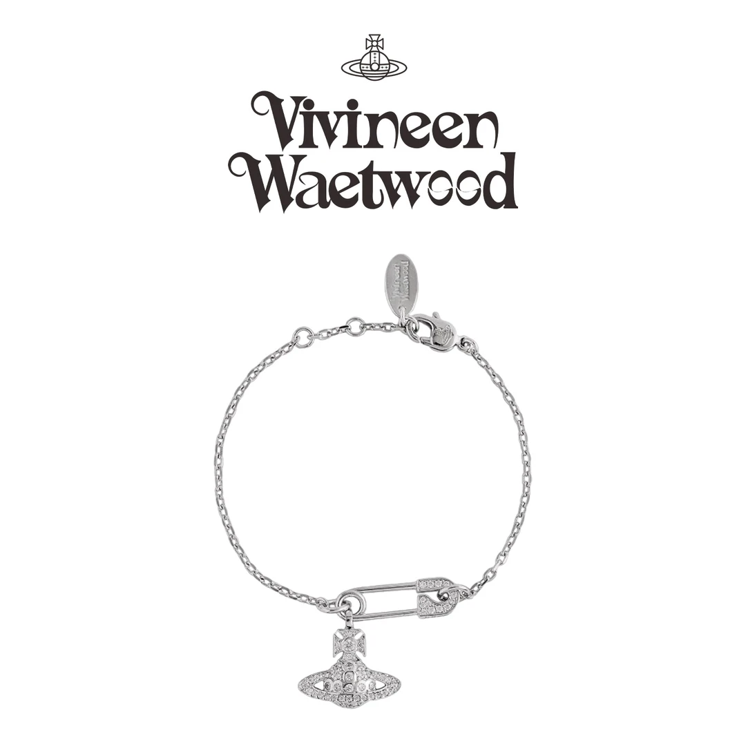 Vivireer Waetwssd 正品 土星别针手链