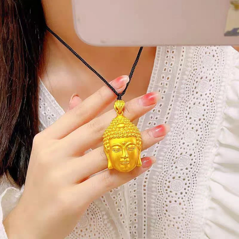 铜合金吊坠 【高端定制】新中式吊坠如来佛头