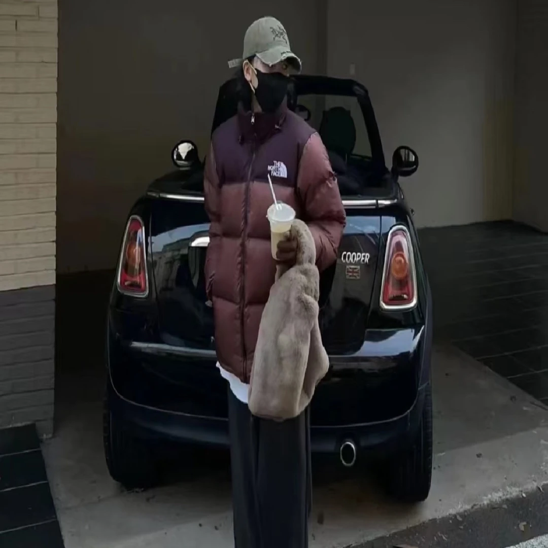 96美版【一折专区】冬款美版羽绒服700蓬松刺绣外套百搭情侣款